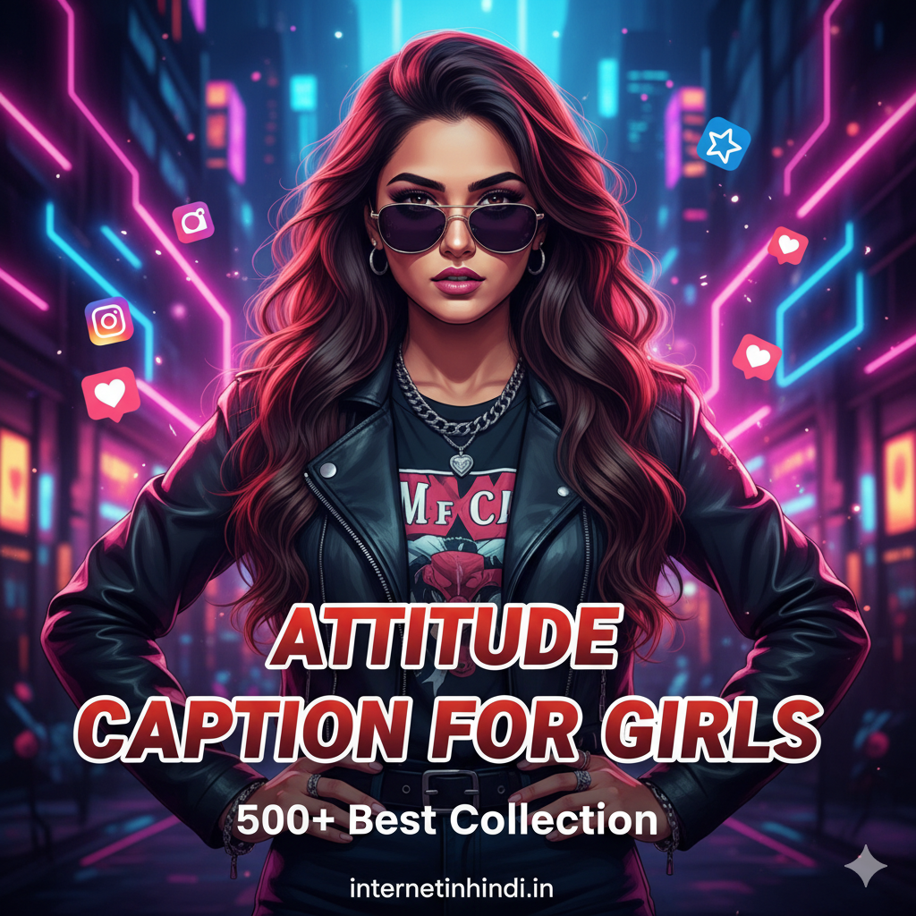 Attitude Caption For Girls